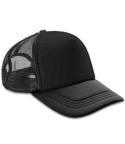 Result Core 1/2 Mesh Truckers Cap in Black