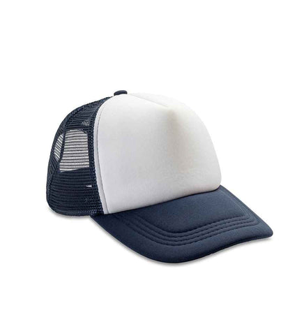 Result Core 1/2 Mesh Truckers Cap in Navy/White