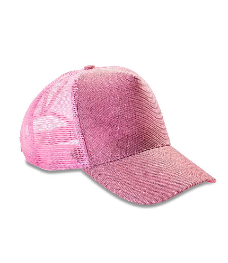 Result Core New York Sparkle Cap in Baby Pink