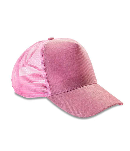 Result Core New York Sparkle Cap in Baby Pink