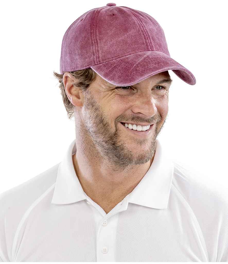 Result Core Pure Cotton Vintage Cap - model image