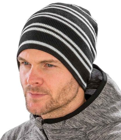 Result Team Reversible Beanie - model image