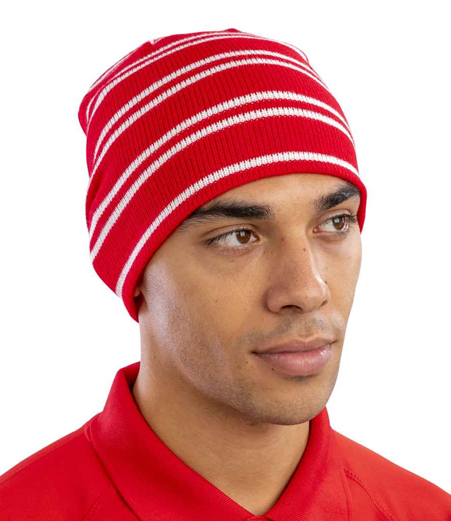 Result Team Reversible Beanie - model image