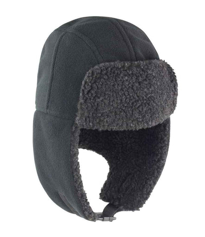 Result Thinsulate™ Sherpa Hat in Black