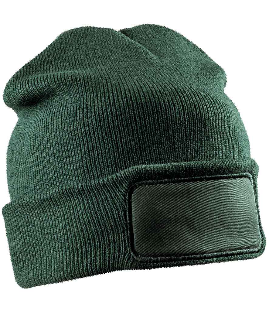 Result Recycled Double Knit Printers Beanie