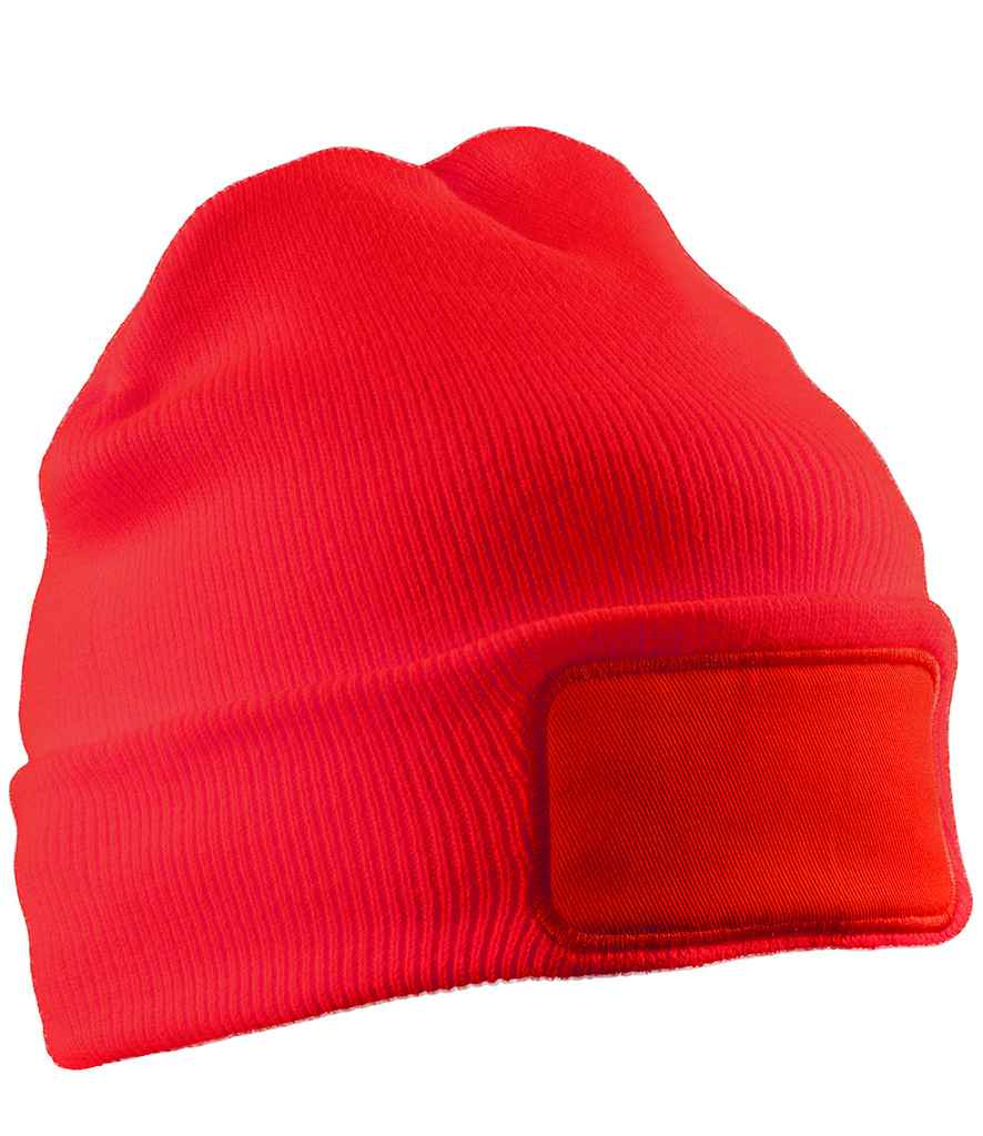 Result Recycled Double Knit Printers Beanie