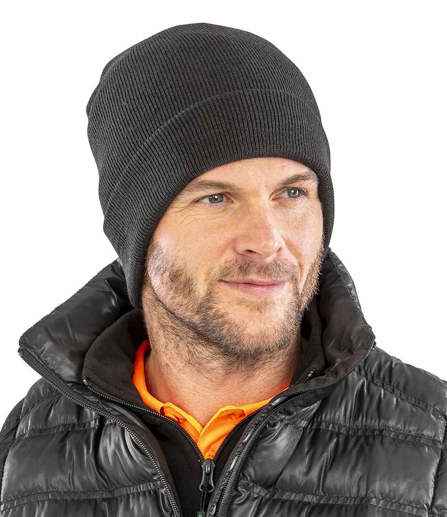 Result Recycled Woolly Ski Hat - model image