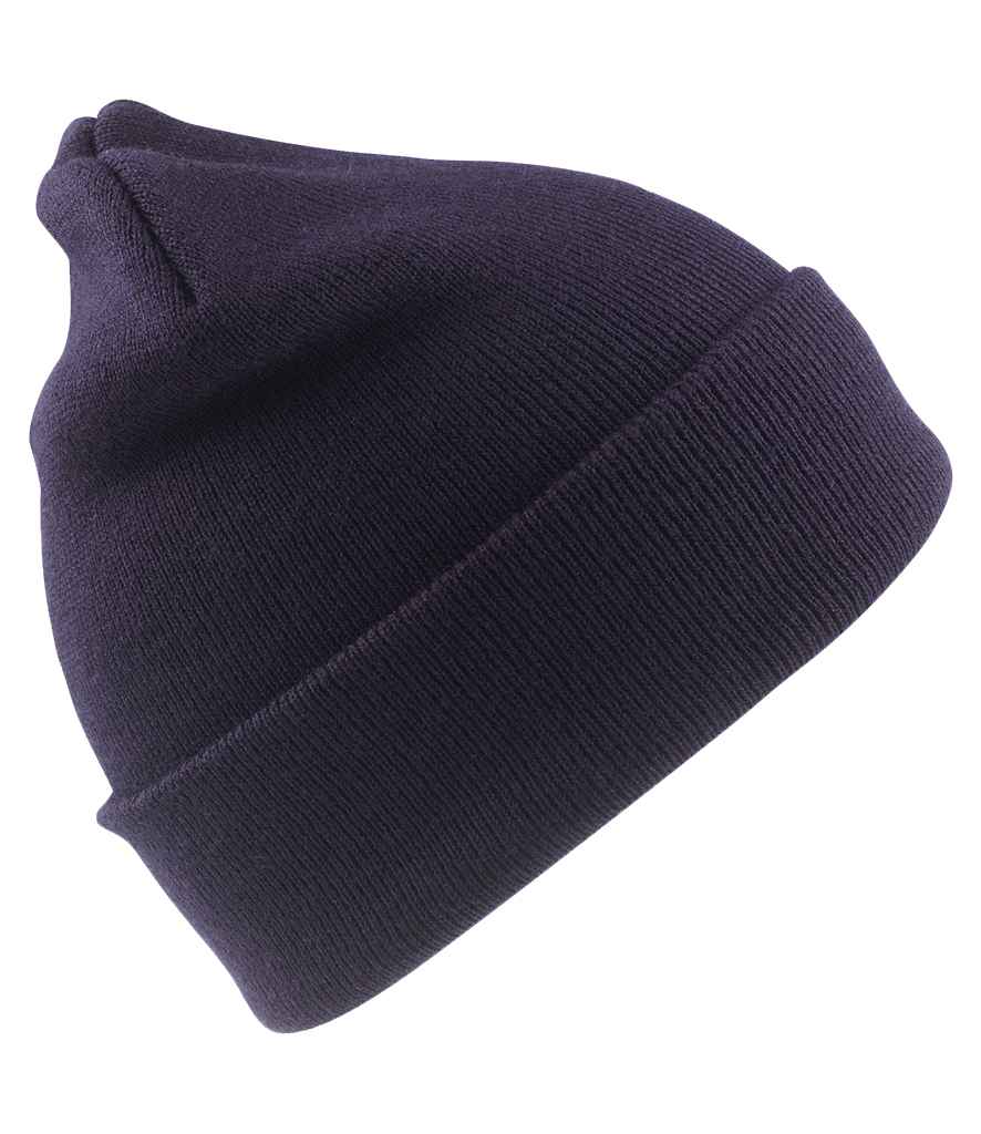 Result Recycled Woolly Ski Hat in Navy