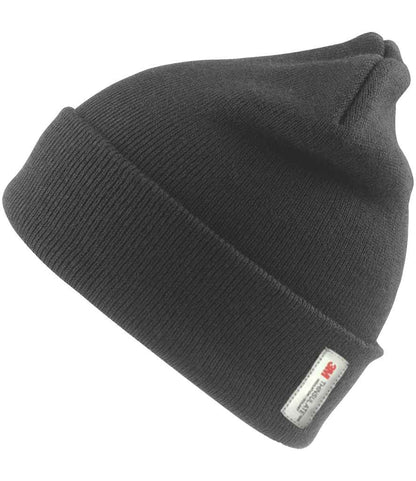 Result Recycled Thinsulate™ Beanie in Charcoal