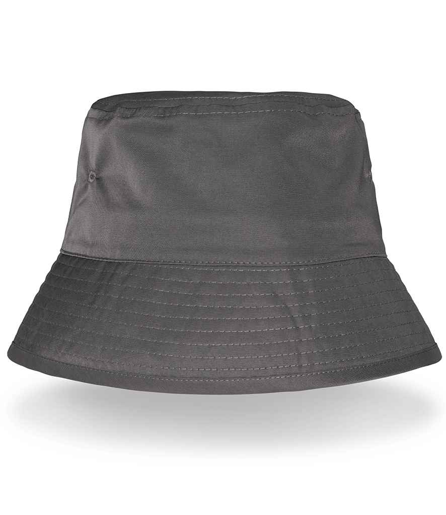Result Core Recycled Bound Edge Bucket Hat in Grey
