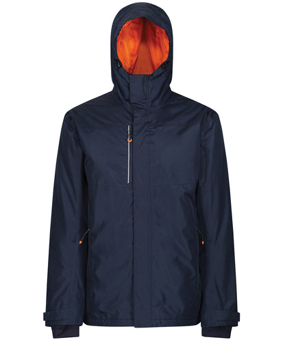 Regatta Professional Thermogen powercell 5000 insulated heated jacket Navy/Magma