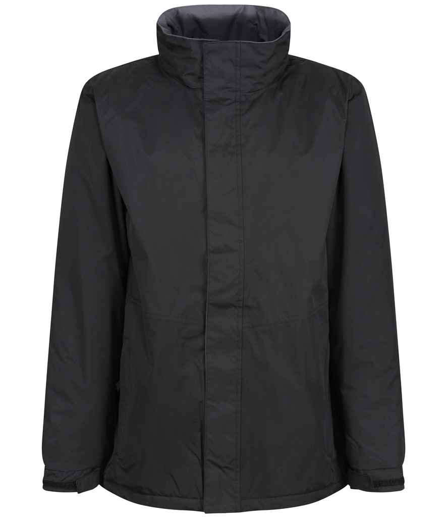 Regatta Beauford Waterproof Insulated Jacket in Black/Seal Grey