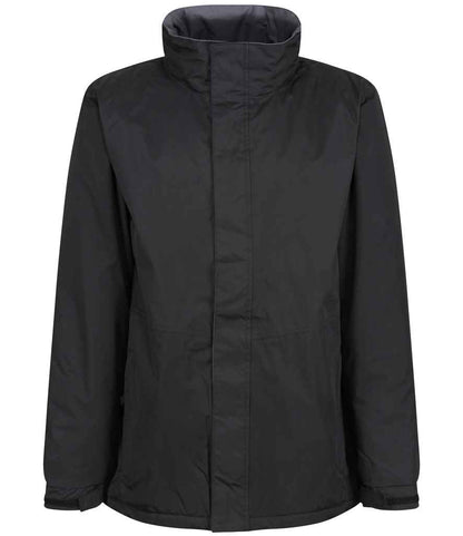 Regatta Beauford Waterproof Insulated Jacket in Black/Seal Grey