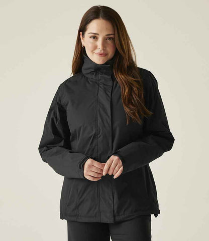 Regatta Professional Regatta Ladies Beauford Waterproof Insulated Jacket Black/Seal Grey