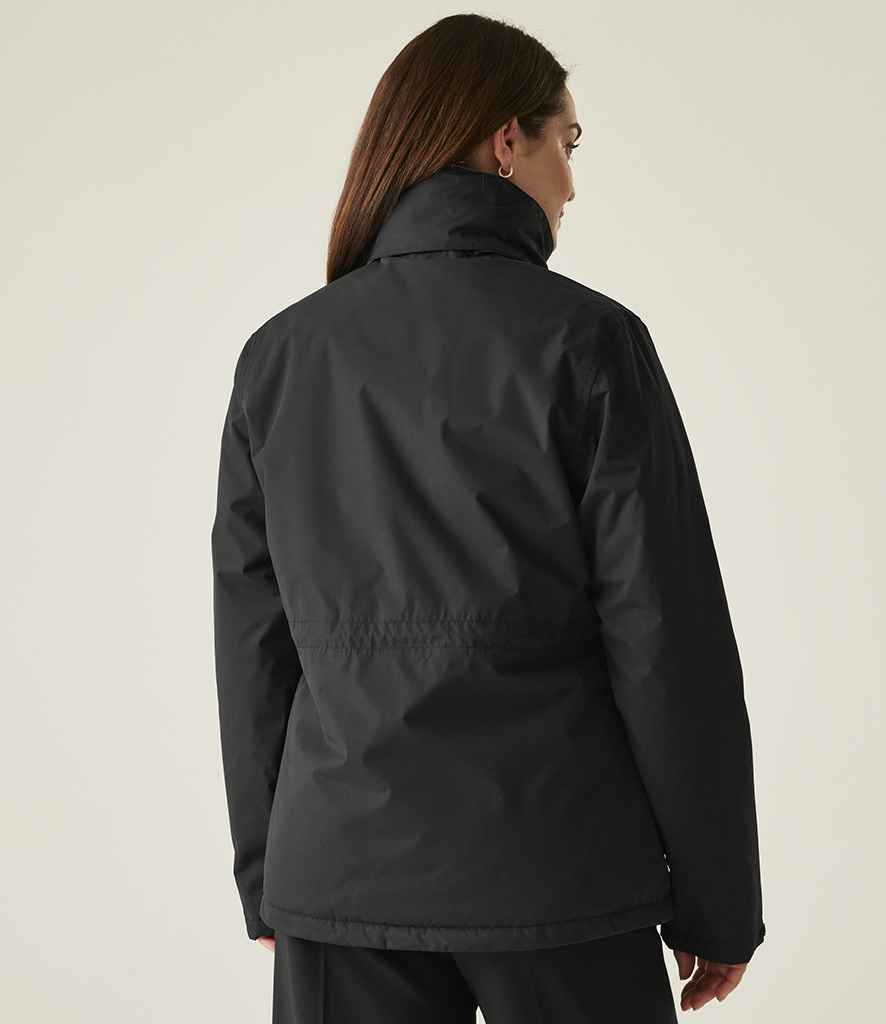 Regatta Professional Regatta Ladies Beauford Waterproof Insulated Jacket Black/Seal Grey
