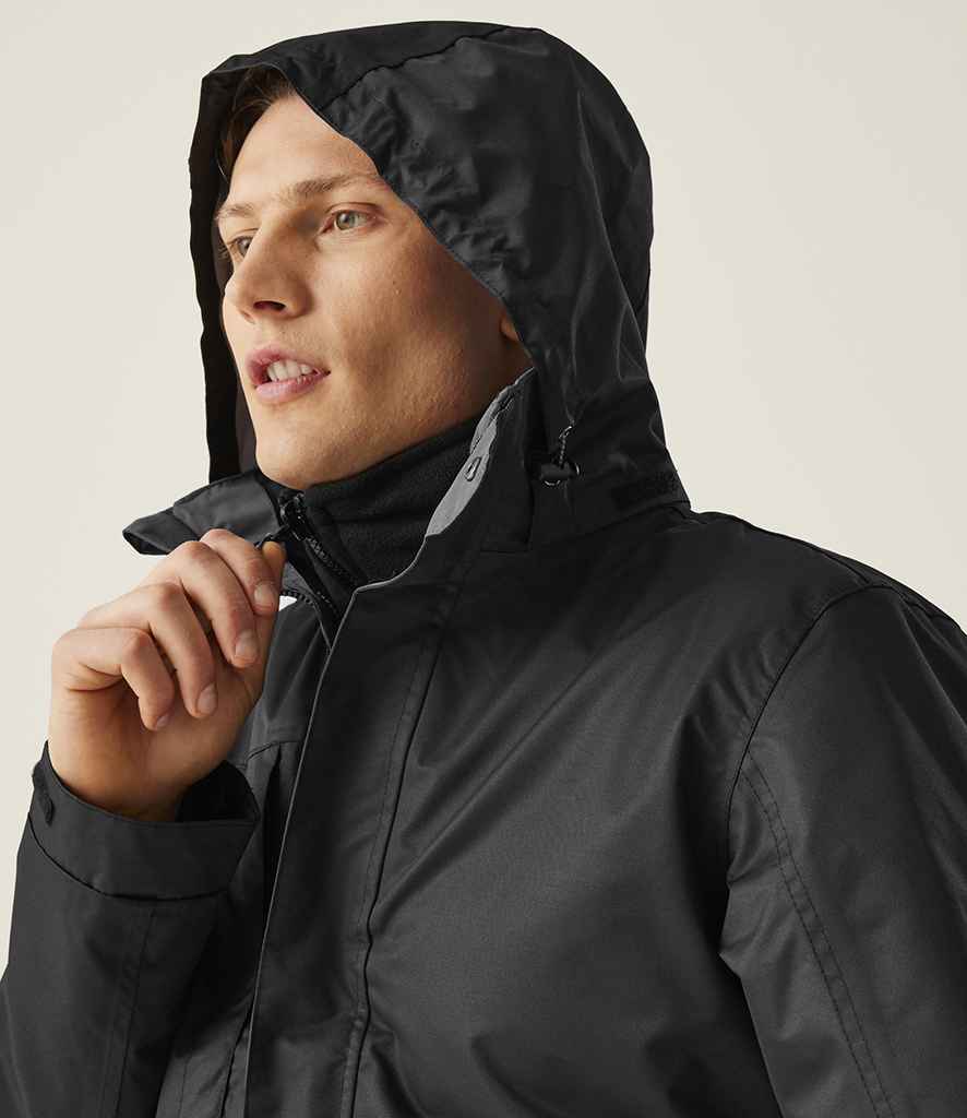 Regatta Professional Regatta Benson III 3-in-1 Breathable Jacket Black/Black