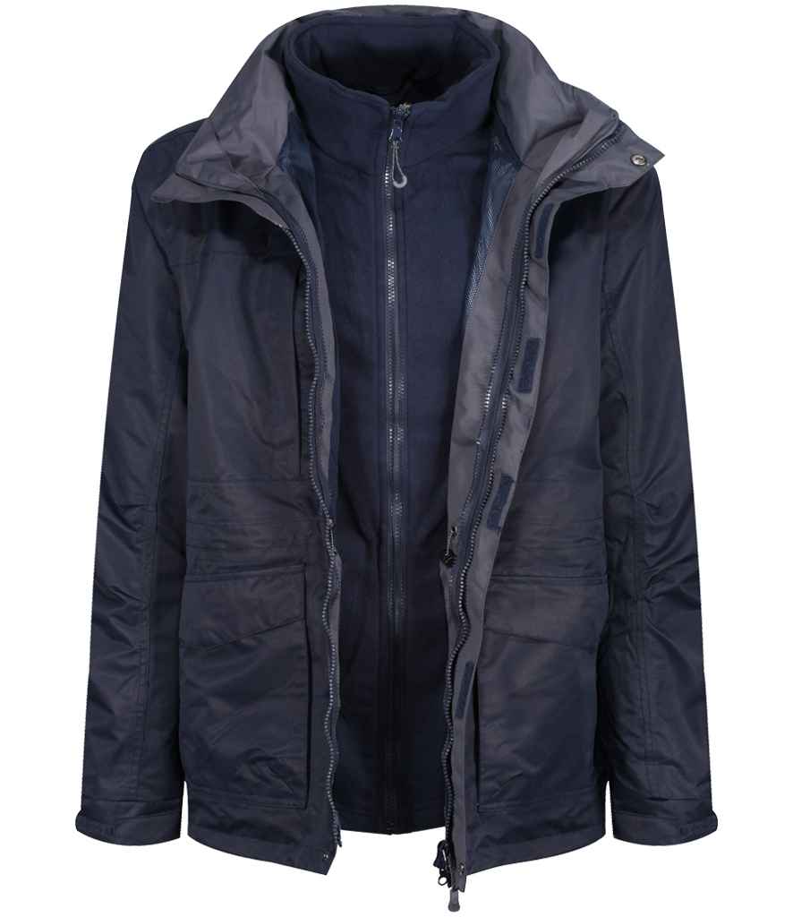 Regatta Benson III 3-in-1 Breathable Jacket in Navy/Navy