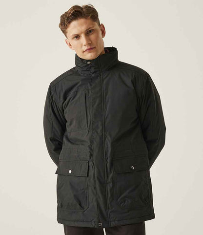 Regatta Professional Regatta Darby III Waterproof Insulated Parka Jacket Black/Black