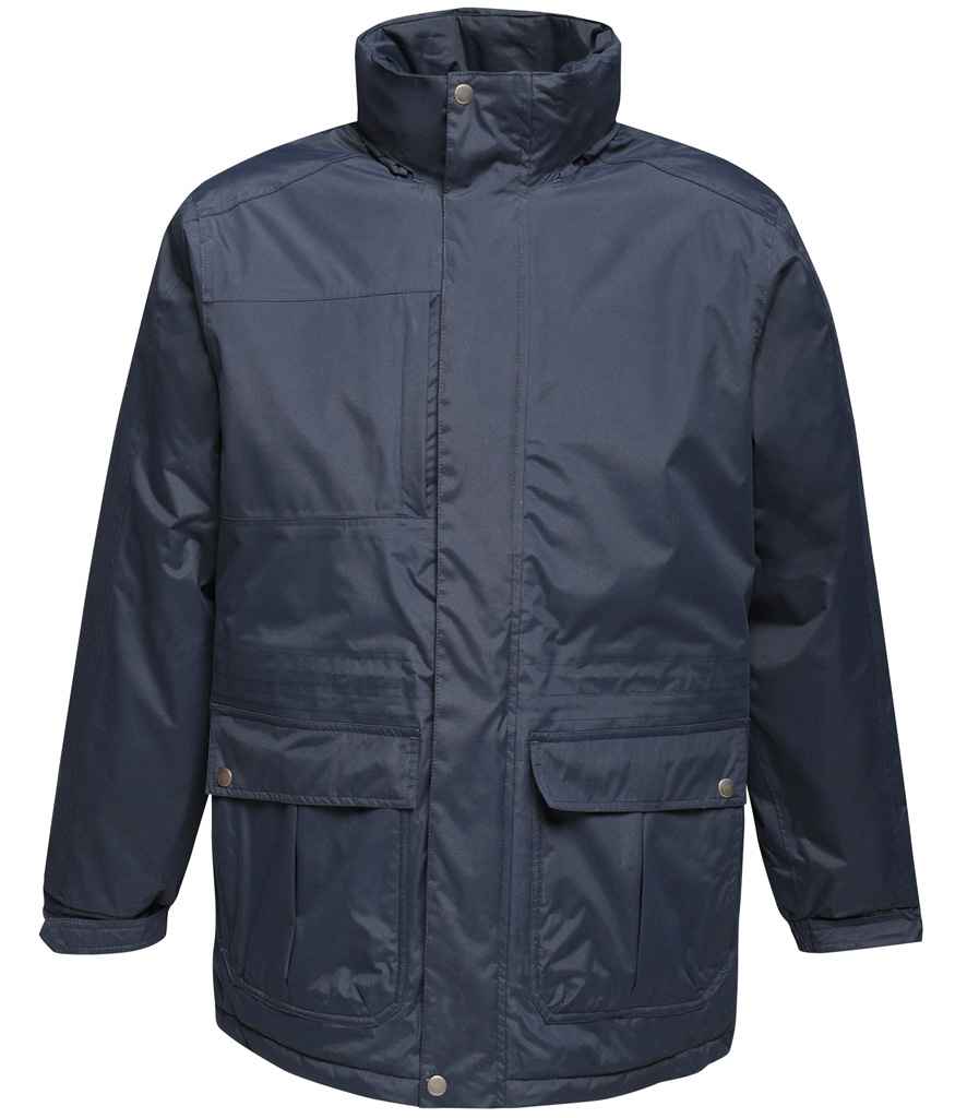 Regatta Darby III Waterproof Insulated Parka Jacket in Navy/Navy