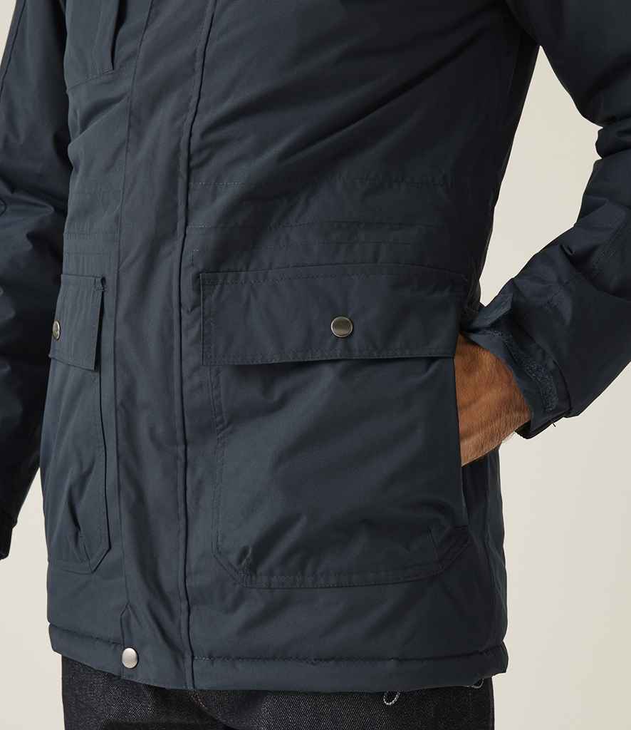 Regatta Professional Regatta Darby III Waterproof Insulated Parka Jacket Navy/Navy