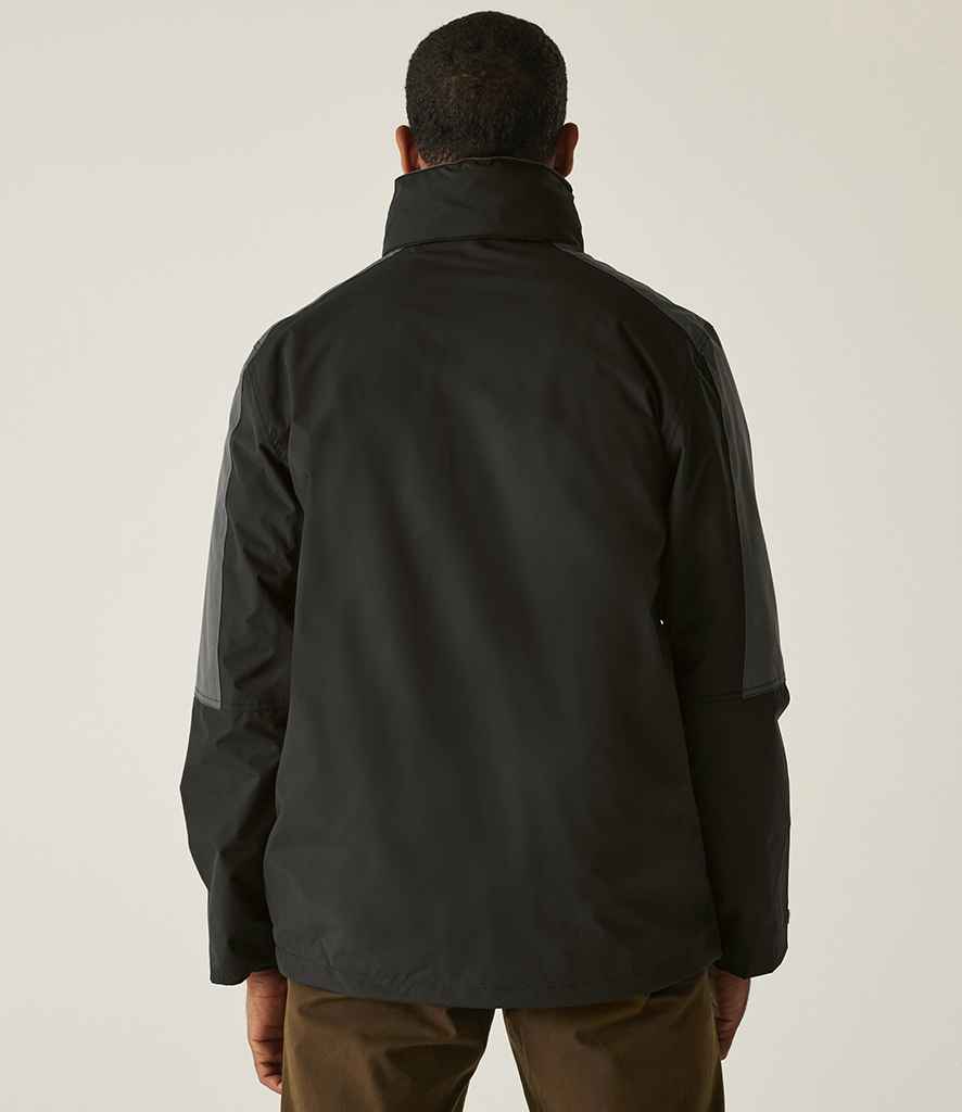 Regatta Professional Regatta Defender III 3-in-1 Jacket Black/Seal Grey