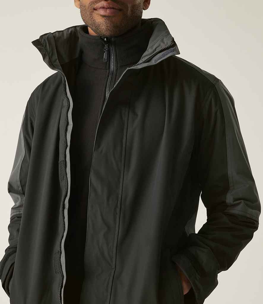 Regatta Professional Regatta Defender III 3-in-1 Jacket Black/Seal Grey