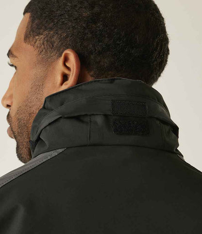 Regatta Professional Regatta Defender III 3-in-1 Jacket Black/Seal Grey