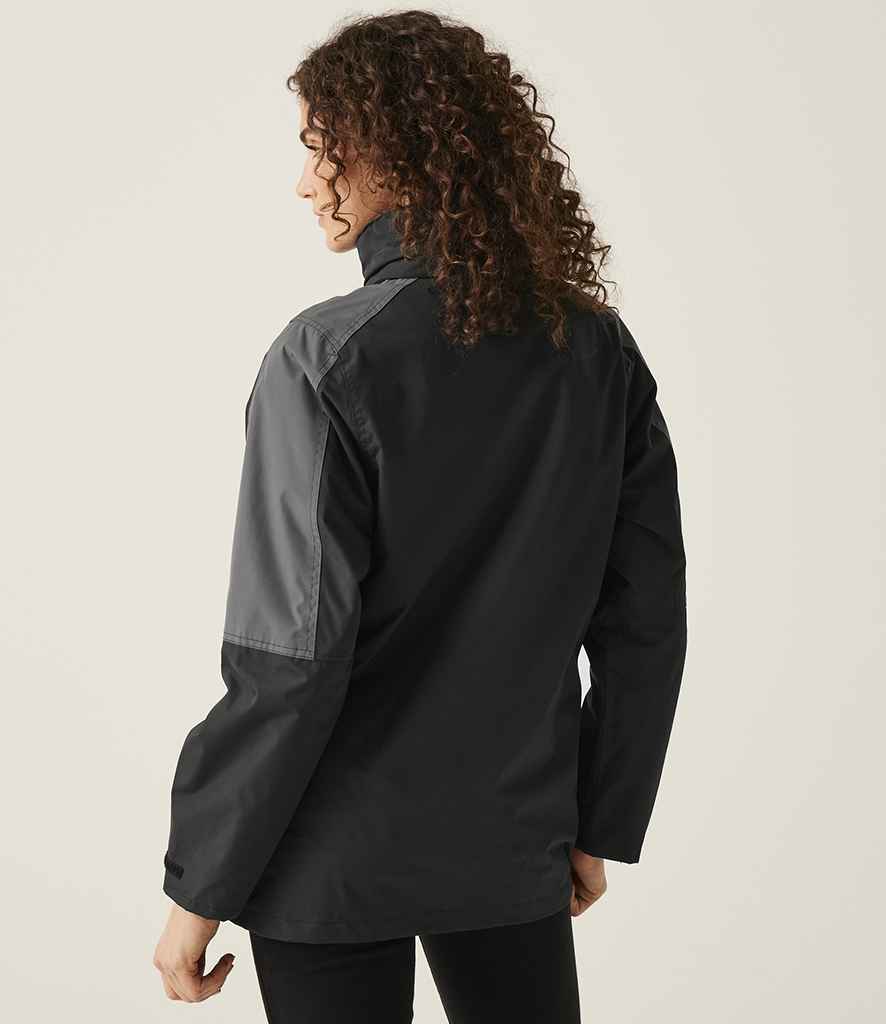 Regatta Professional Regatta Ladies Defender III 3-in-1 Jacket Black/Seal Grey