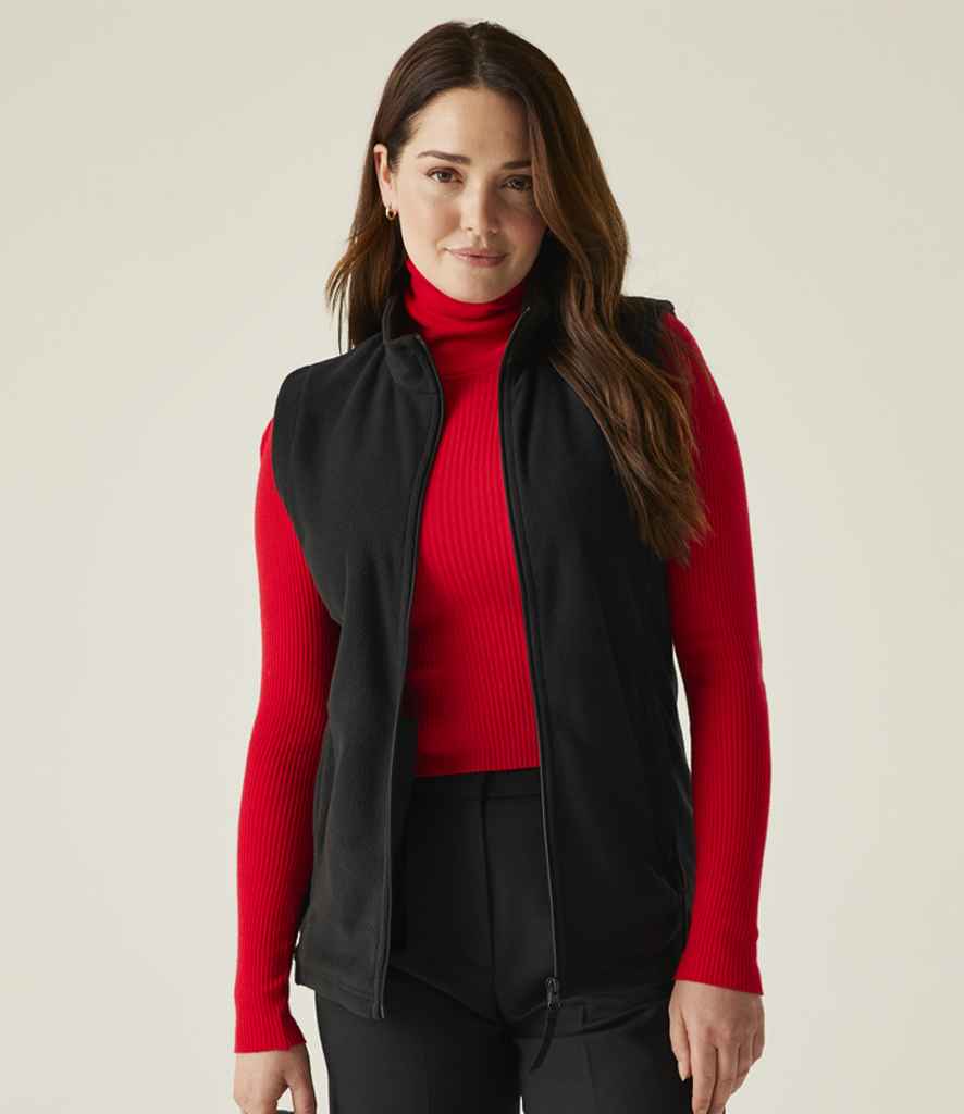 Regatta Professional Regatta Ladies Micro Fleece Bodywarmer Black