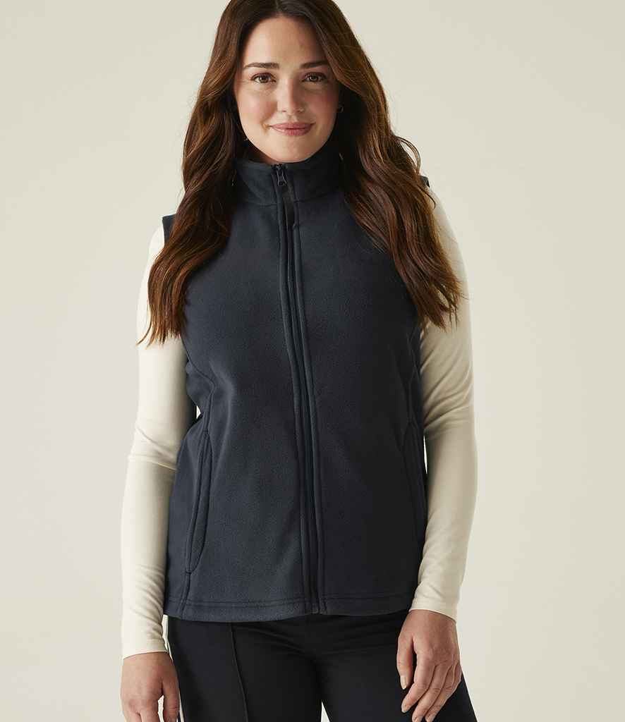 Regatta Professional Regatta Ladies Micro Fleece Bodywarmer Dark Navy