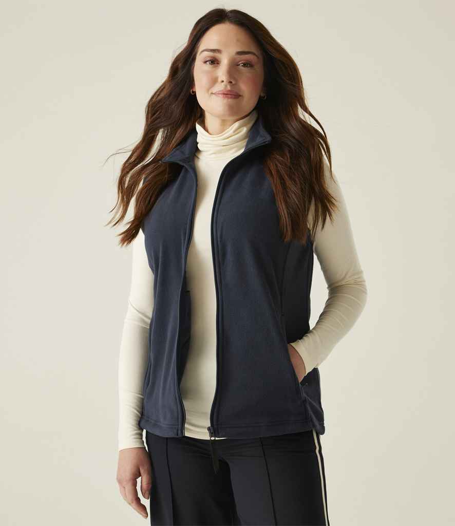 Regatta Professional Regatta Ladies Micro Fleece Bodywarmer Dark Navy