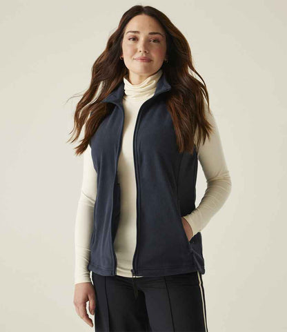 Regatta Professional Regatta Ladies Micro Fleece Bodywarmer Dark Navy