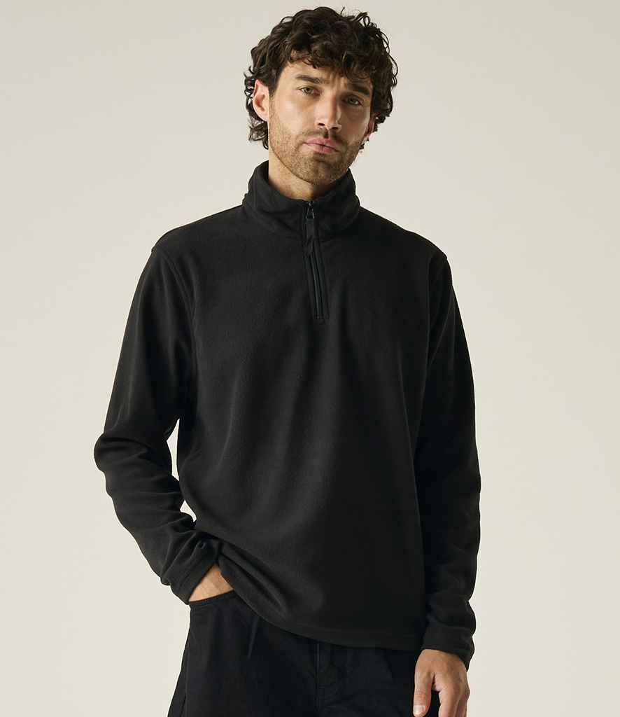 Regatta Professional Regatta Zip Neck Micro Fleece Black