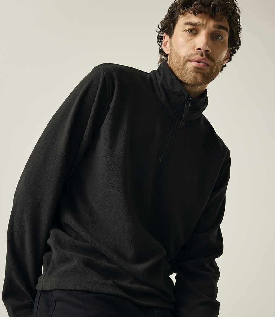 Regatta Professional Regatta Zip Neck Micro Fleece Black