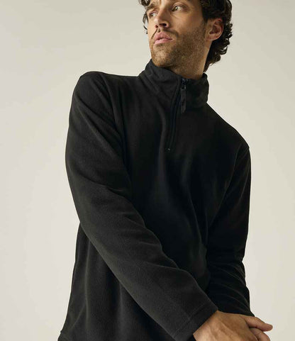 Regatta Professional Regatta Zip Neck Micro Fleece Black