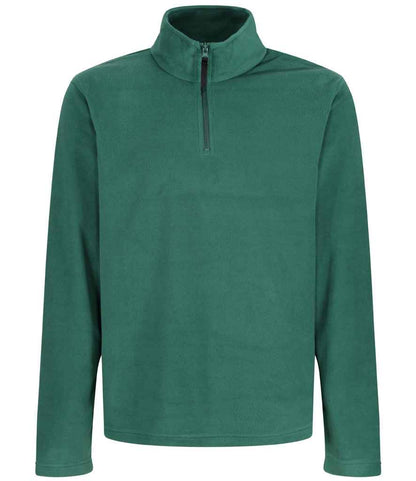 Regatta Zip Neck Micro Fleece in Bottle Green