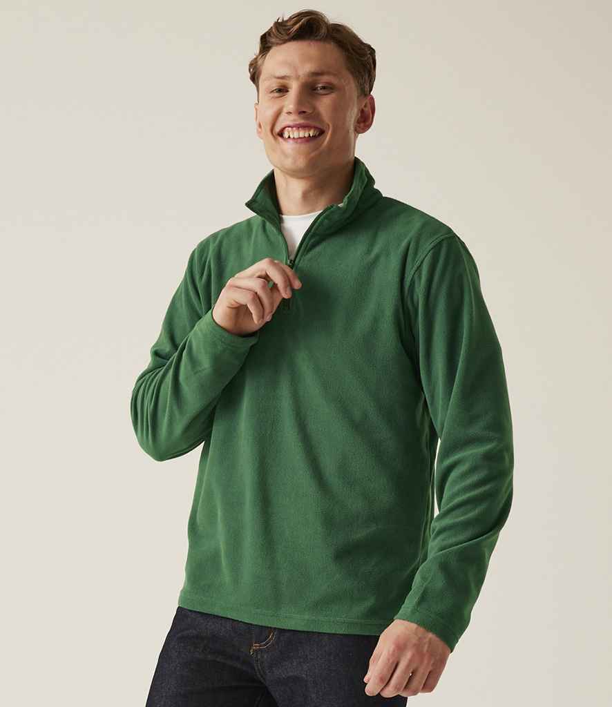 Regatta Professional Regatta Zip Neck Micro Fleece Bottle Green