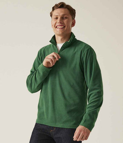 Regatta Professional Regatta Zip Neck Micro Fleece Bottle Green