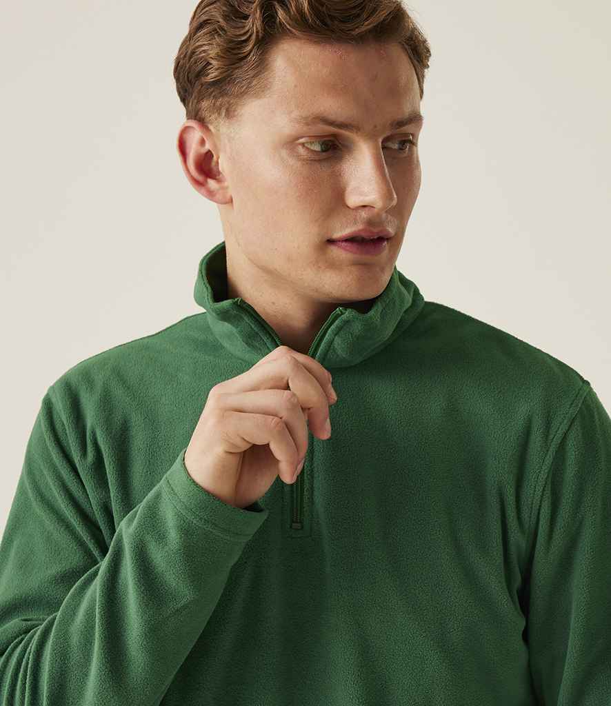 Regatta Professional Regatta Zip Neck Micro Fleece Bottle Green