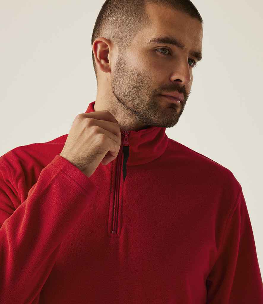 Regatta Professional Regatta Zip Neck Micro Fleece Classic Red
