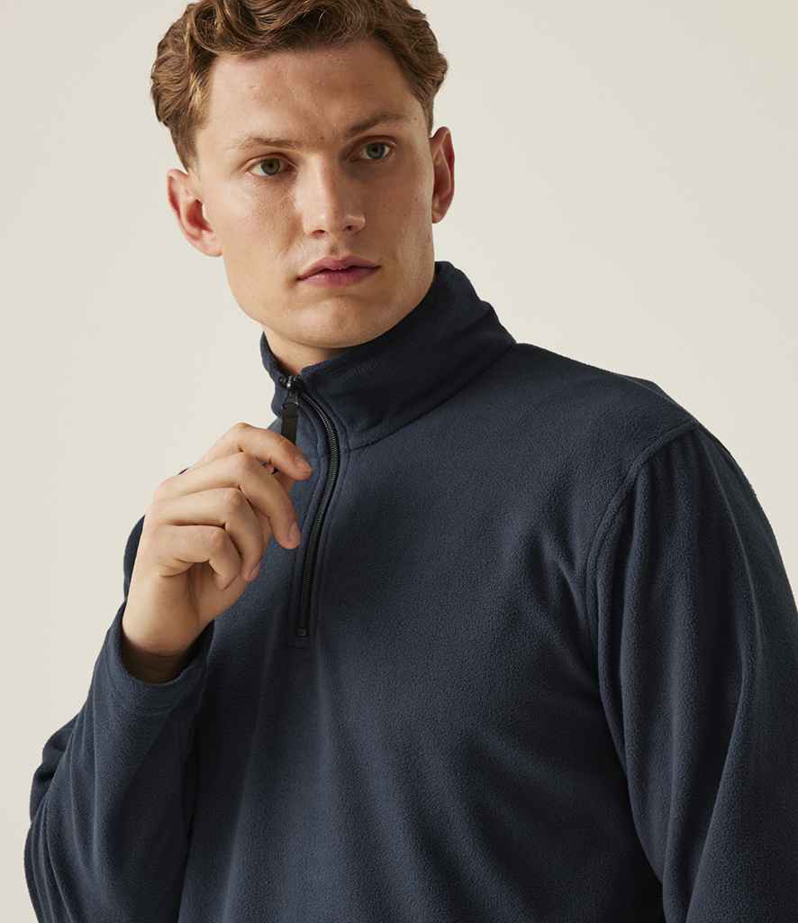 Regatta Zip Neck Micro Fleece - model image