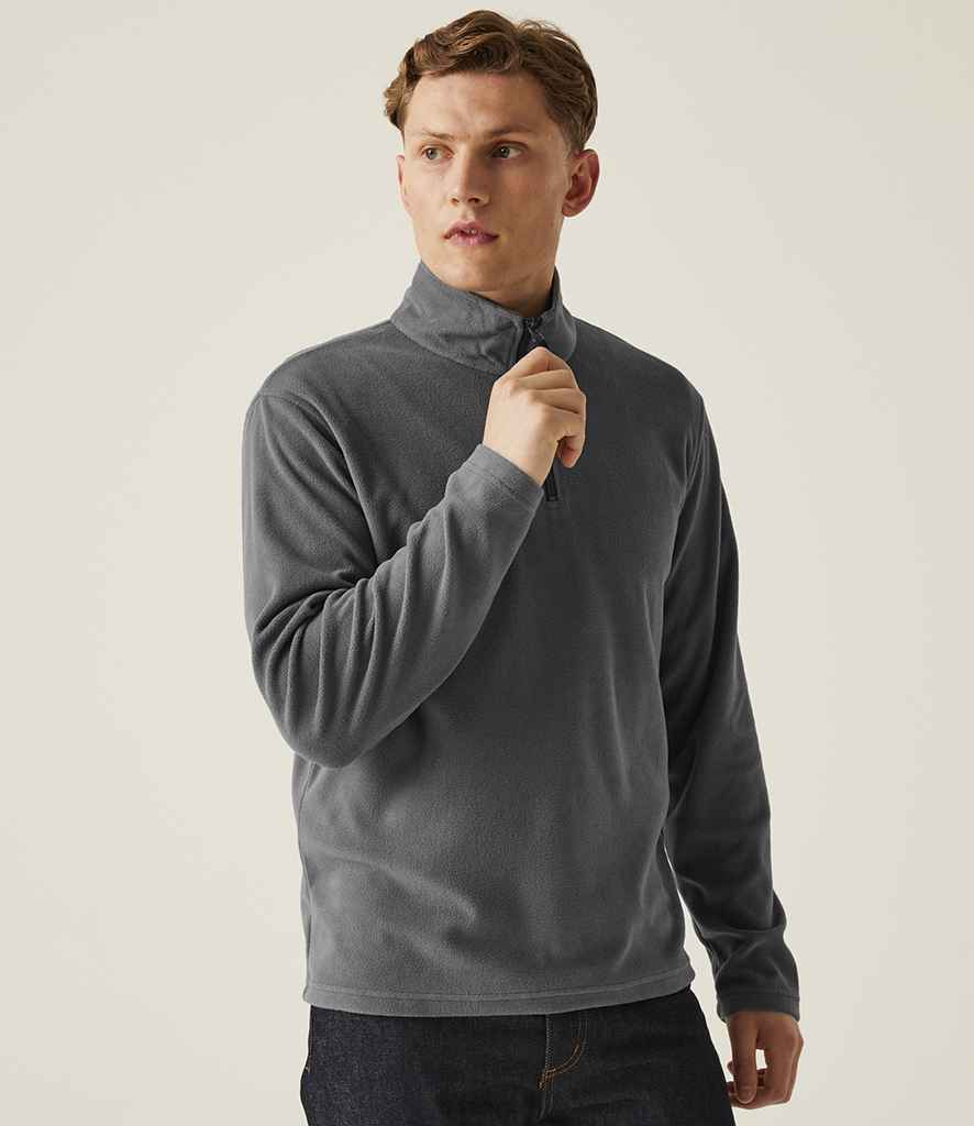Regatta Professional Regatta Zip Neck Micro Fleece Seal Grey