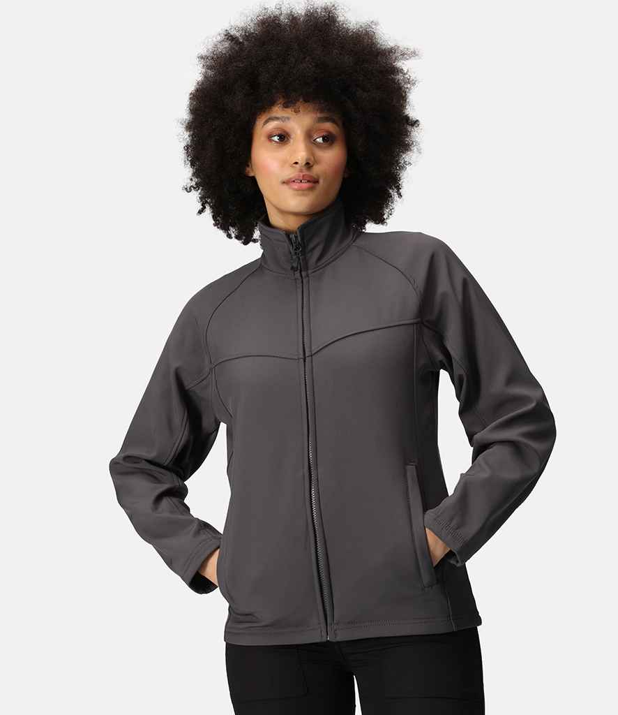 Regatta Professional Regatta Ladies Uproar Soft Shell Jacket Seal Grey