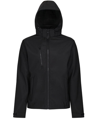Regatta Professional Venturer 3-layer hooded softshell jacket Black*