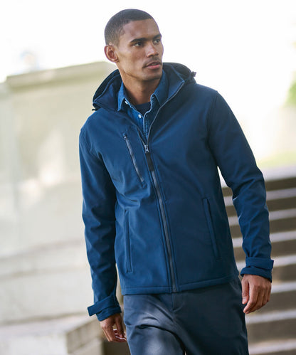 Regatta Professional Venturer 3-layer hooded softshell jacket Black*