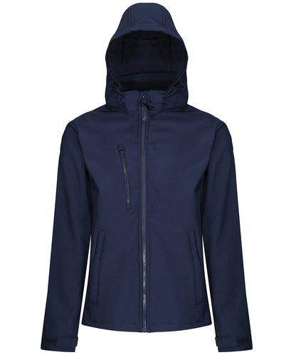 Regatta Professional Venturer 3-layer hooded softshell jacket Navy*