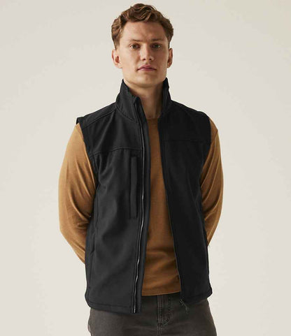 Regatta Professional Regatta Flux Soft Shell Bodywarmer Black/Black