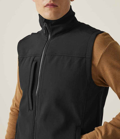 Regatta Professional Regatta Flux Soft Shell Bodywarmer Black/Black