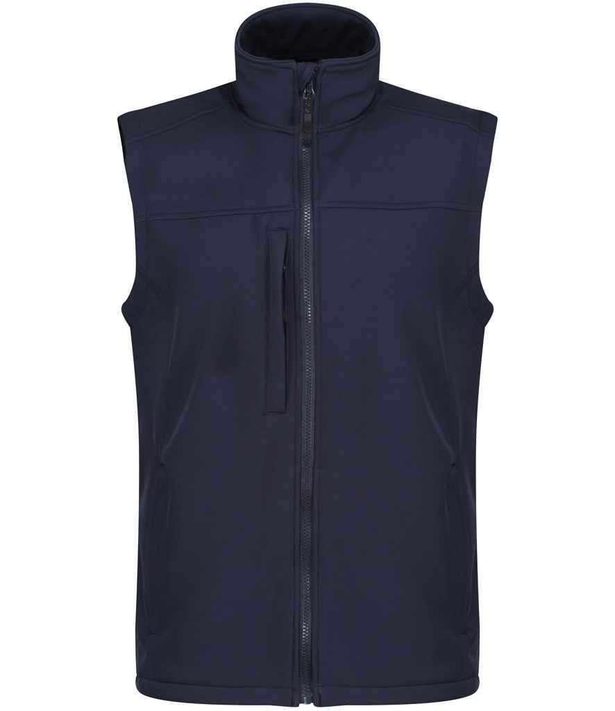 Regatta Flux Soft Shell Bodywarmer in Navy/Navy