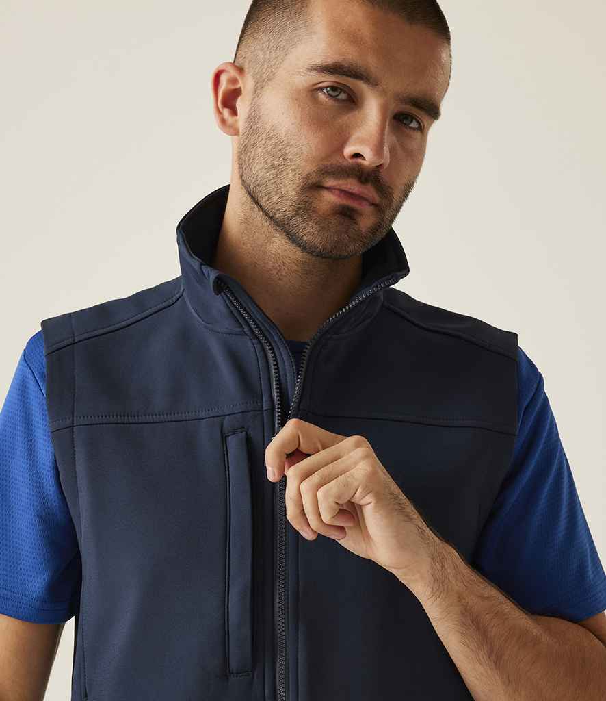 Regatta Professional Regatta Flux Soft Shell Bodywarmer Navy/Navy
